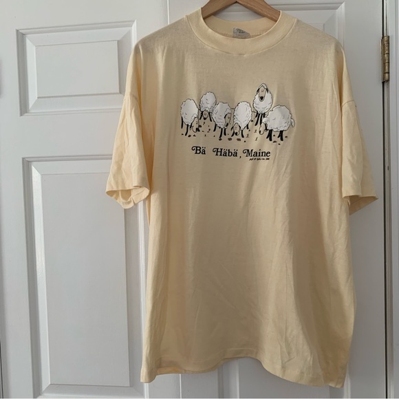 VTG Bar Harbor Maine tee shirt L XL XXL 80s 1988 Jekyll & Hyde inc tourism - Picture 2 of 4